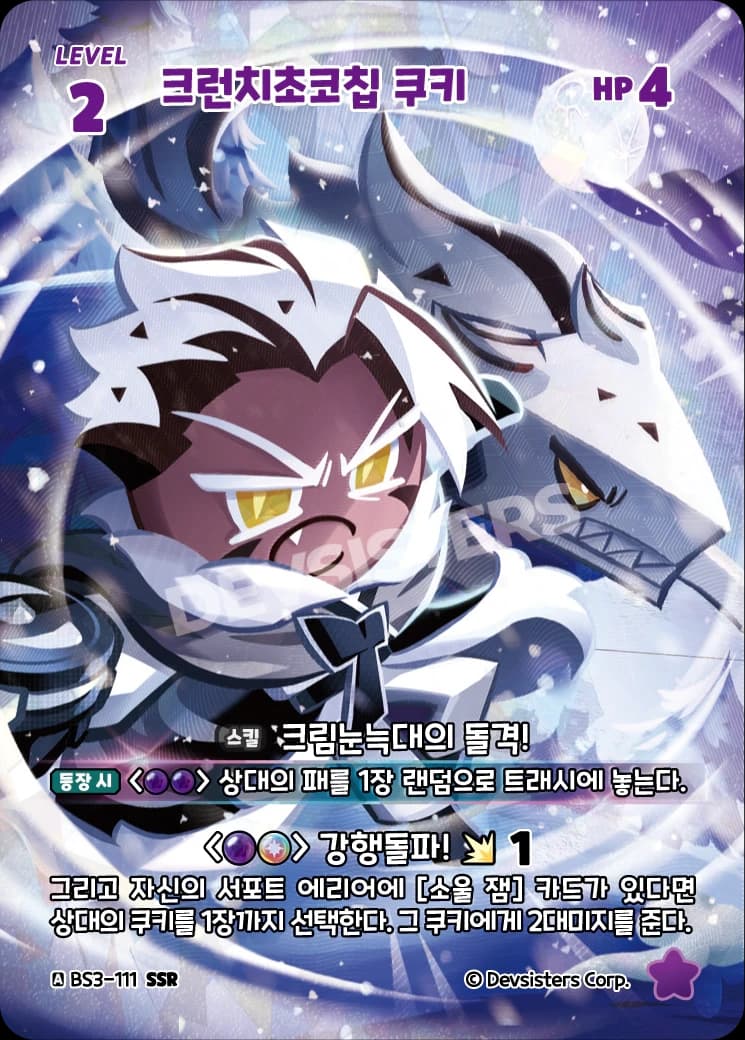 크런치초코칩 쿠키