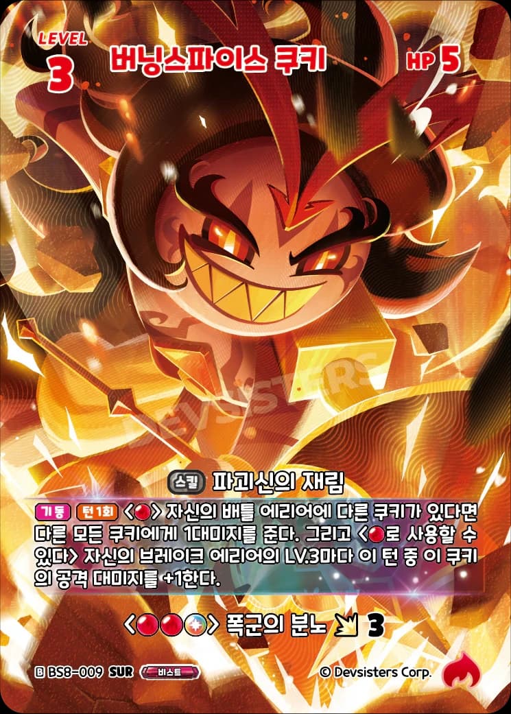 버닝스파이스 쿠키