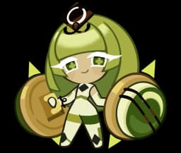 그린티무스맛 쿠키