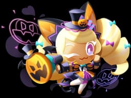 Happy Halloween Banana Roti Cookie