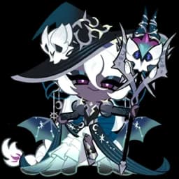 검은 달 아래 핀 백합 어둠마녀 쿠키